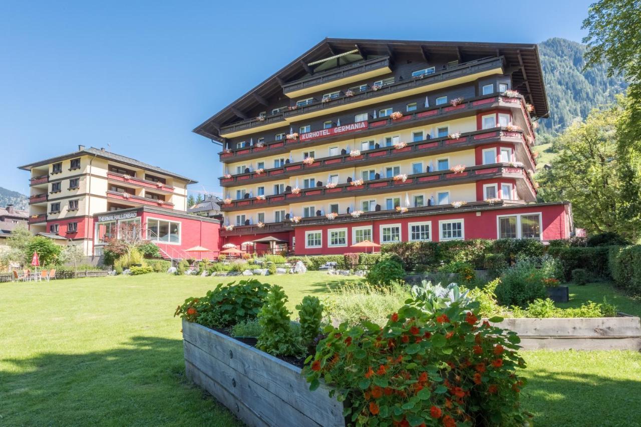 Hotel Germania Gastein - Ganzjaehrig Inklusive Alpentherme Gastein & Sommersaison Inklusive Gasteiner Bergbahnen Бад Хофгащайн Екстериор снимка