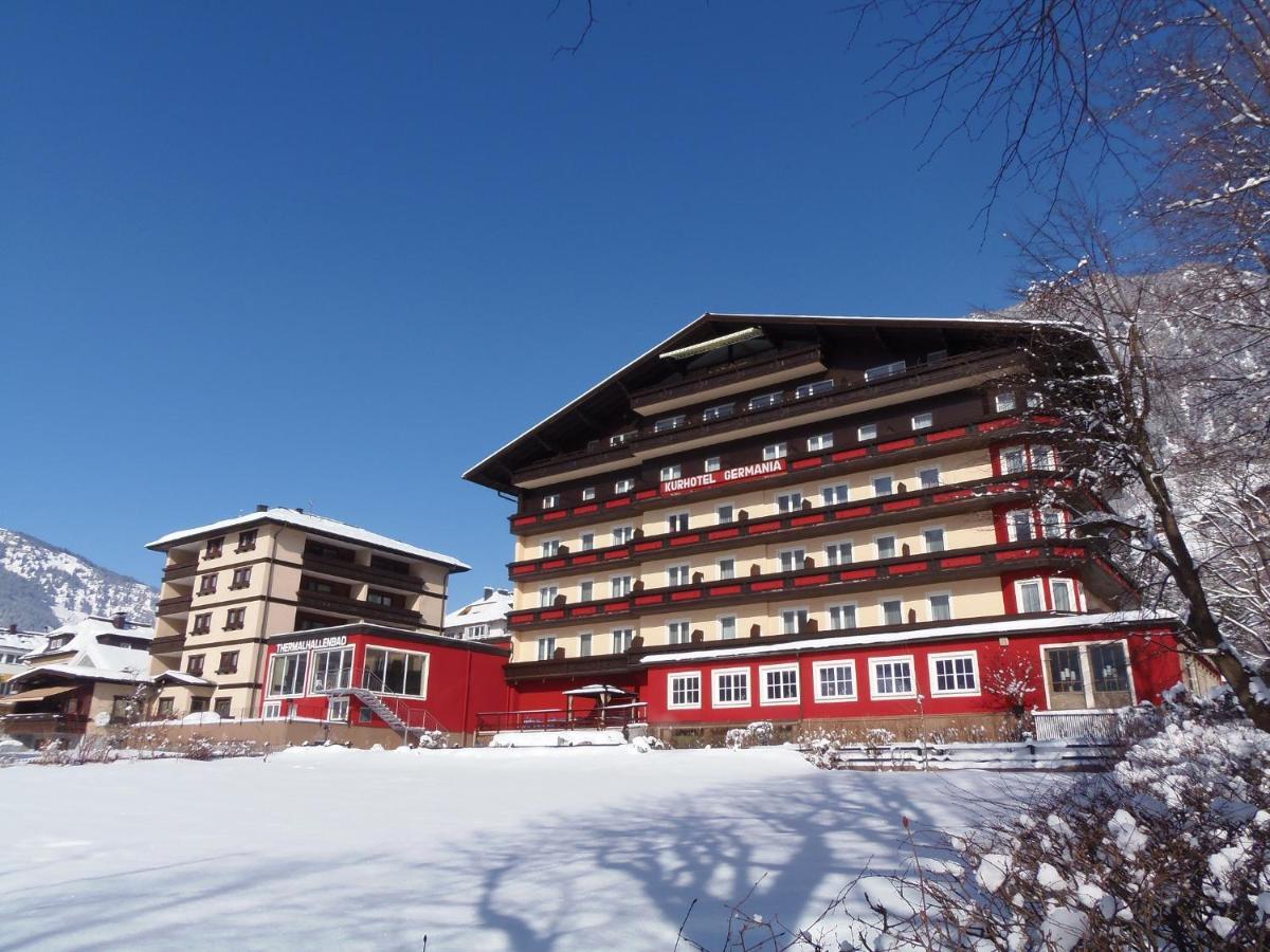 Hotel Germania Gastein - Ganzjaehrig Inklusive Alpentherme Gastein & Sommersaison Inklusive Gasteiner Bergbahnen Бад Хофгащайн Екстериор снимка