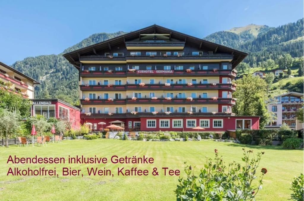 Hotel Germania Gastein - Ganzjaehrig Inklusive Alpentherme Gastein & Sommersaison Inklusive Gasteiner Bergbahnen Бад Хофгащайн Екстериор снимка