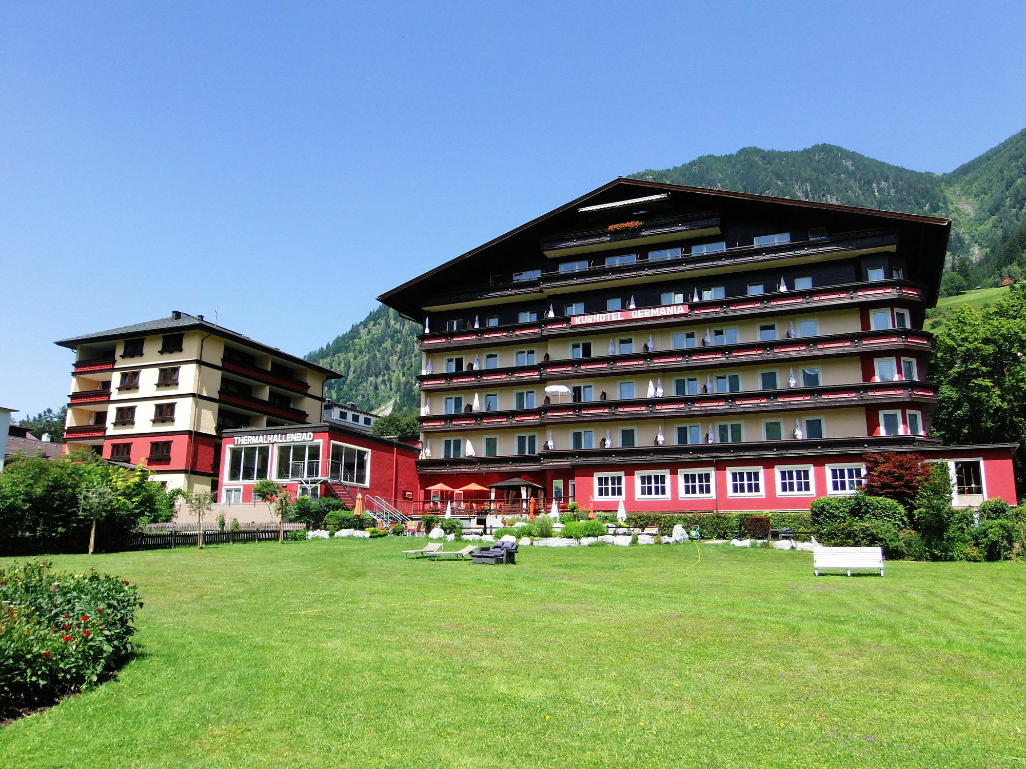 Hotel Germania Gastein - Ganzjaehrig Inklusive Alpentherme Gastein & Sommersaison Inklusive Gasteiner Bergbahnen Бад Хофгащайн Екстериор снимка